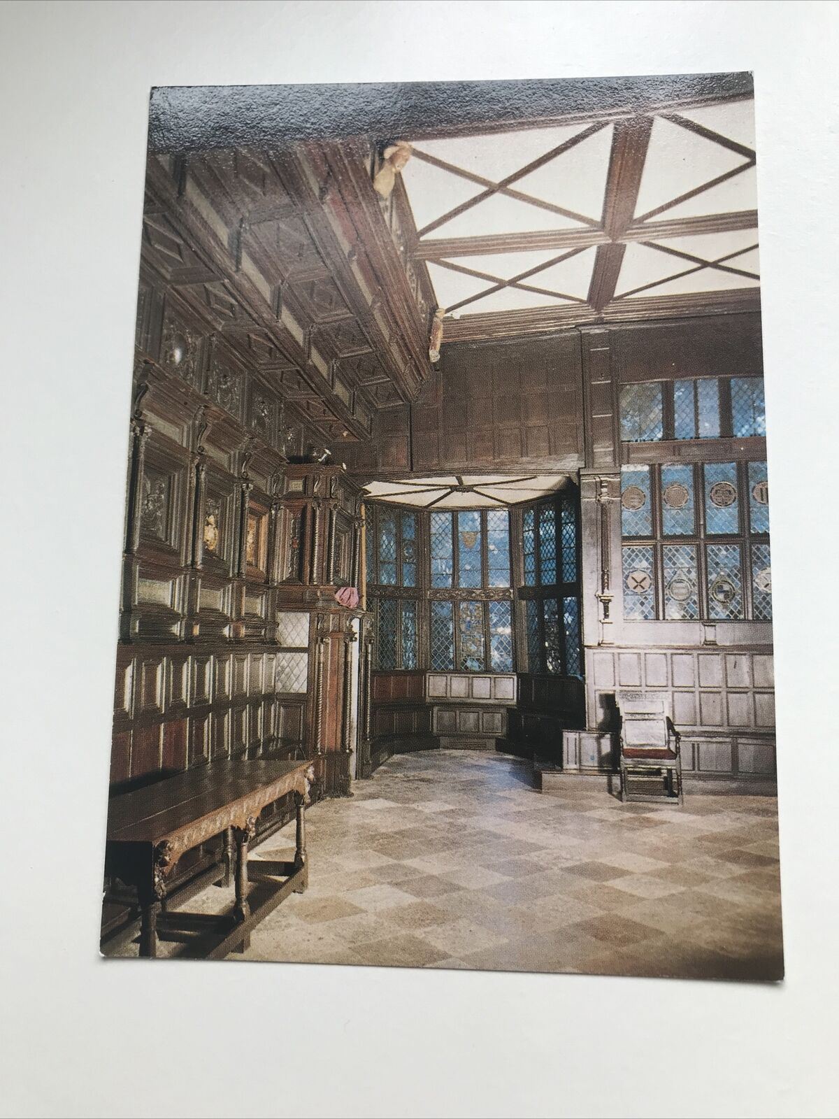 Postcard Speke Hall Liverpool The Great Hall National Trust