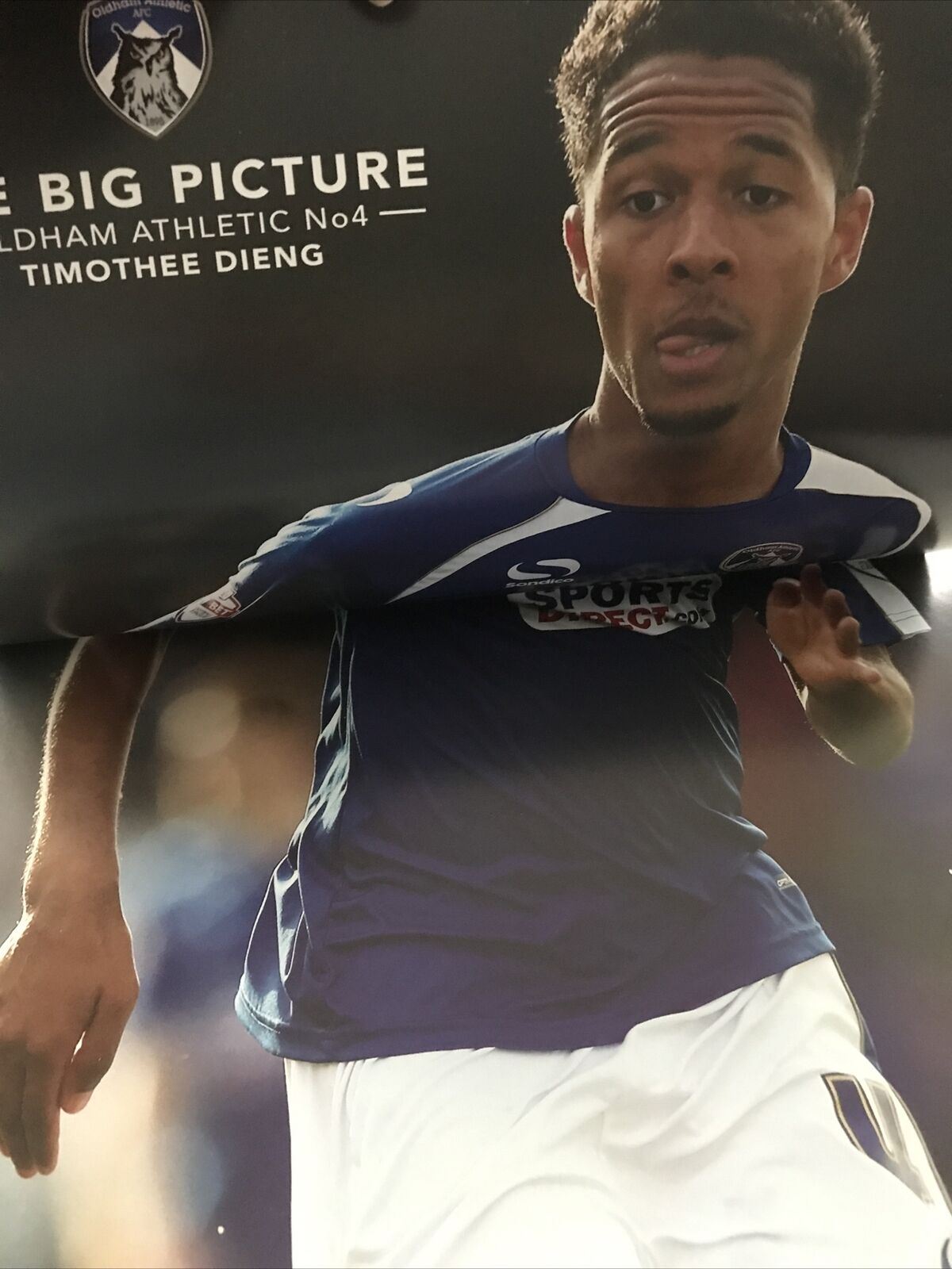 LATICS V PRESTON NORTH END MATCHDAY PROGRAMME 25th Nov 2014 1/4 Final Oldham Ath