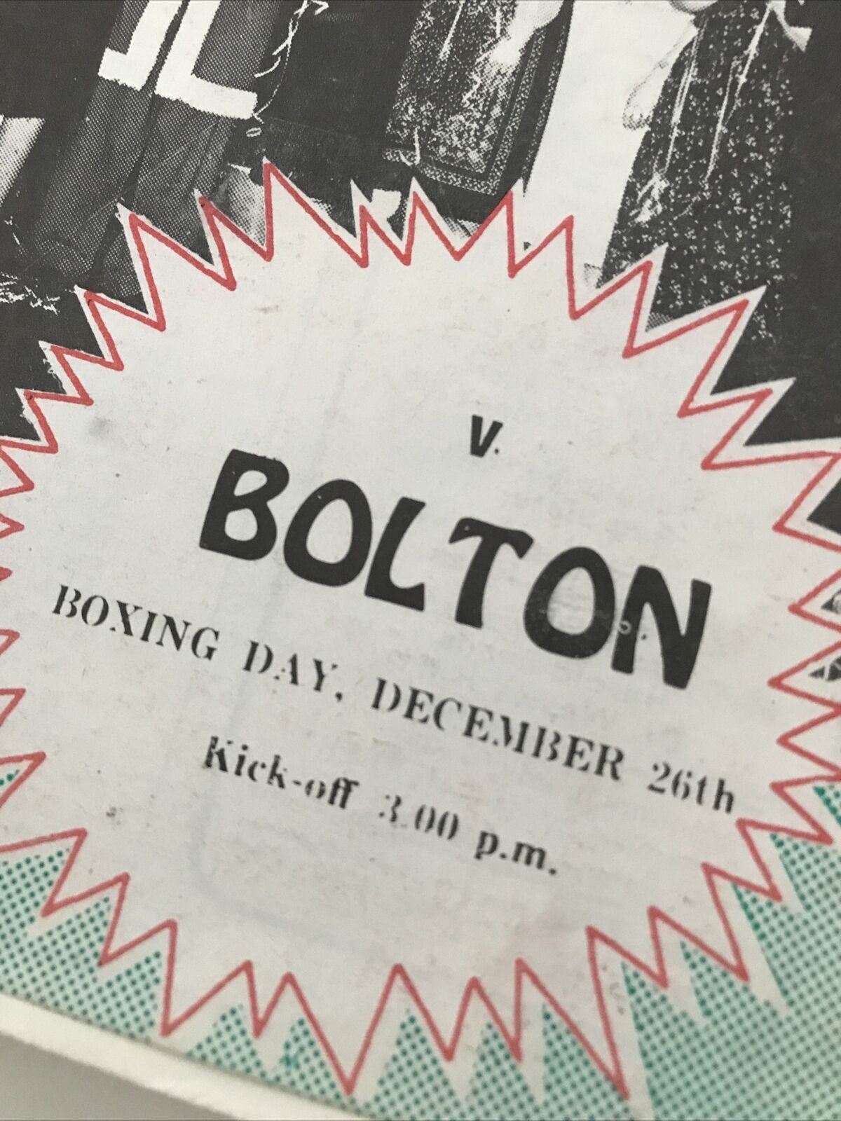 Vintage Football Programme WREXHAM V BOLTON DIV 2 Boxing Day 1980 Dai Davies 80s