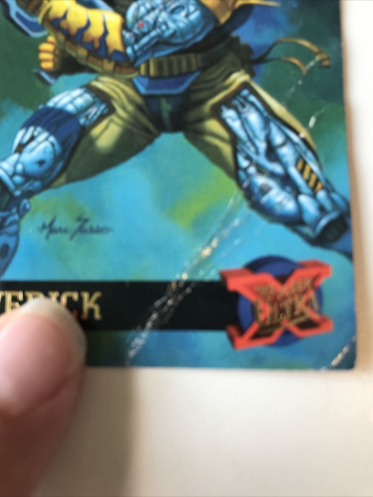 MAVERICK Vintage Marvel 1995 95 Fleer Ultra  90s Trading Card #29 X-Men Mutant