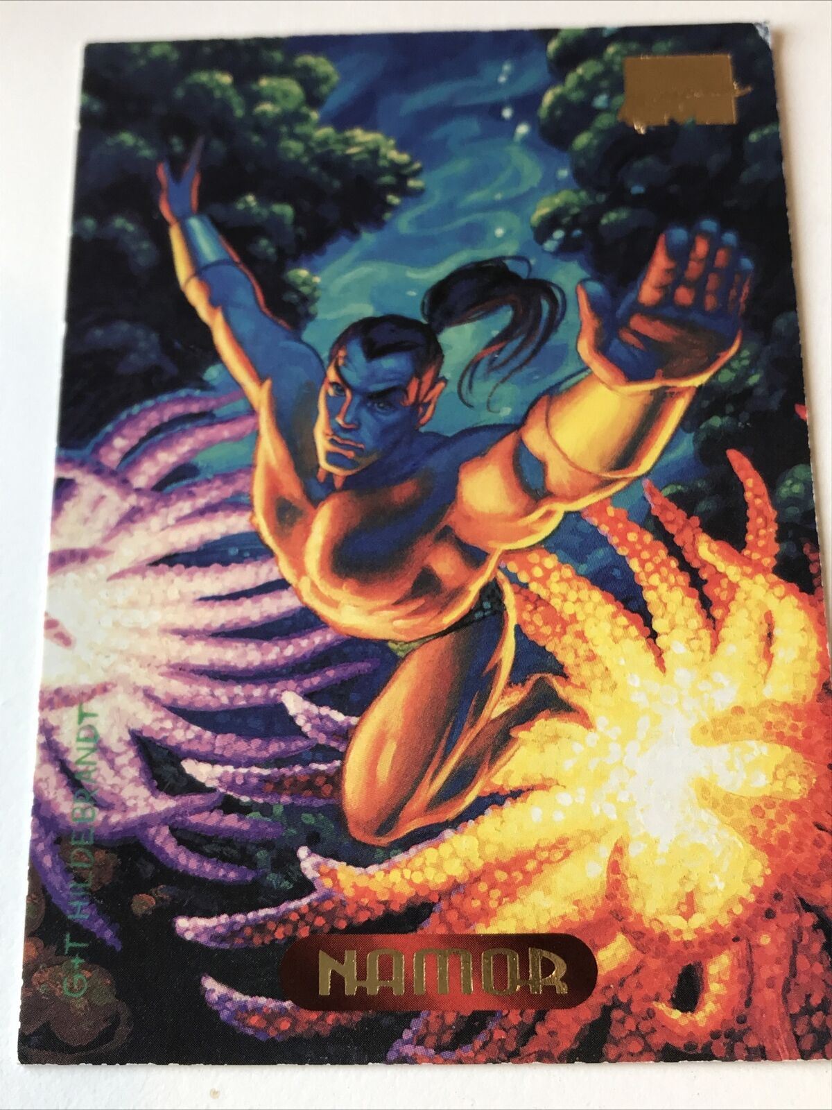 Marvel Masterpieces 1994 NAMOR Base Card #81 Trading Card