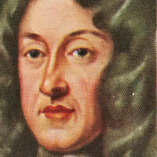 KING JAMES II Kensitas Cigarette Card Builders of Empire no. 7 American colonies