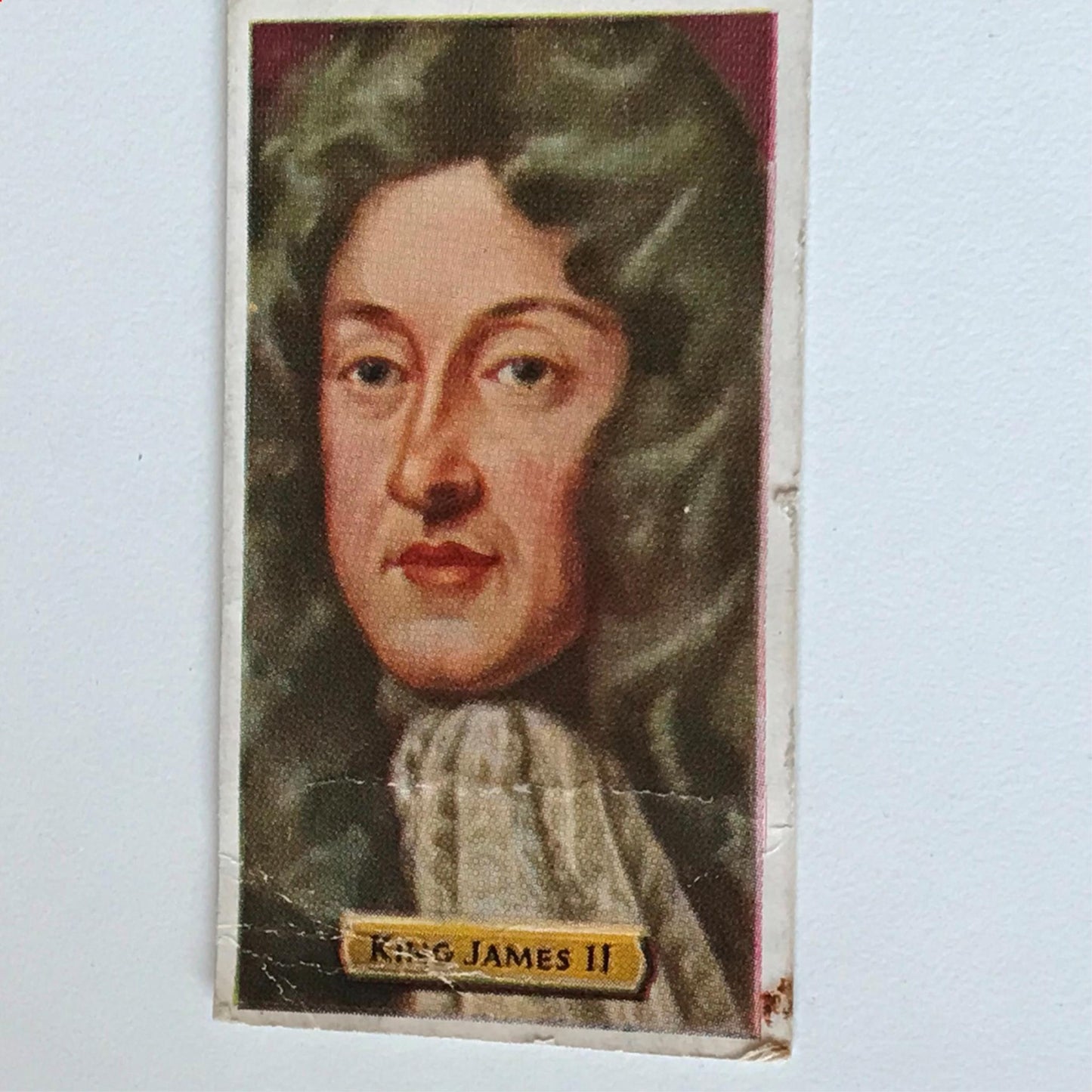 KING JAMES II Kensitas Cigarette Card Builders of Empire no. 7 American colonies