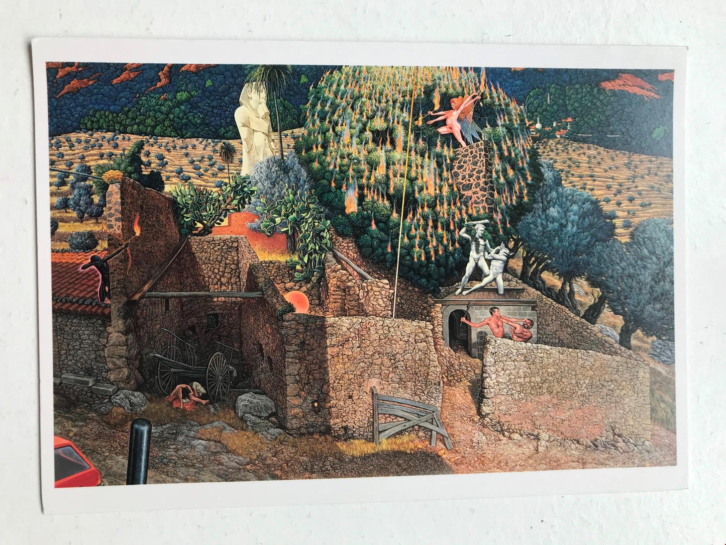 KLARWEIN CULTURE SHOCK 1989 Blank Card, No Envelope