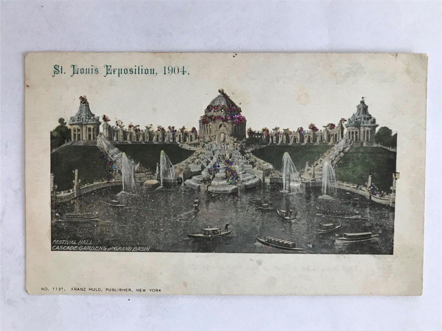 Antique Vintage Postcard ST LOUIS EXPOSITION 1904 Louisiana Purchase Exposition