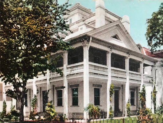 Vintage postcard BEEHIVE HOUSE SALT LAKE CITY UTAH EARLY C20TH COLOURED