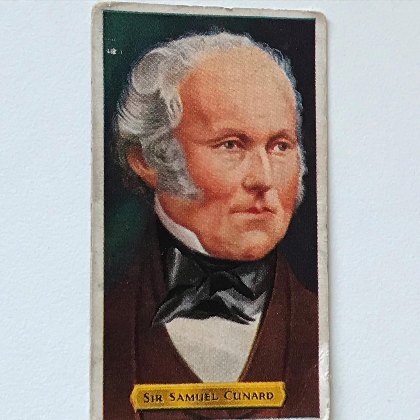 SIR SAMUEL CUNARD Kensitas Cigarette Card Builders of Empire no. 45 Steamer boat