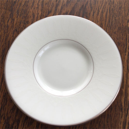 Spare Saucer - 12.5 cm diameter - For coffee cup - WATERFORD LISMORE - White