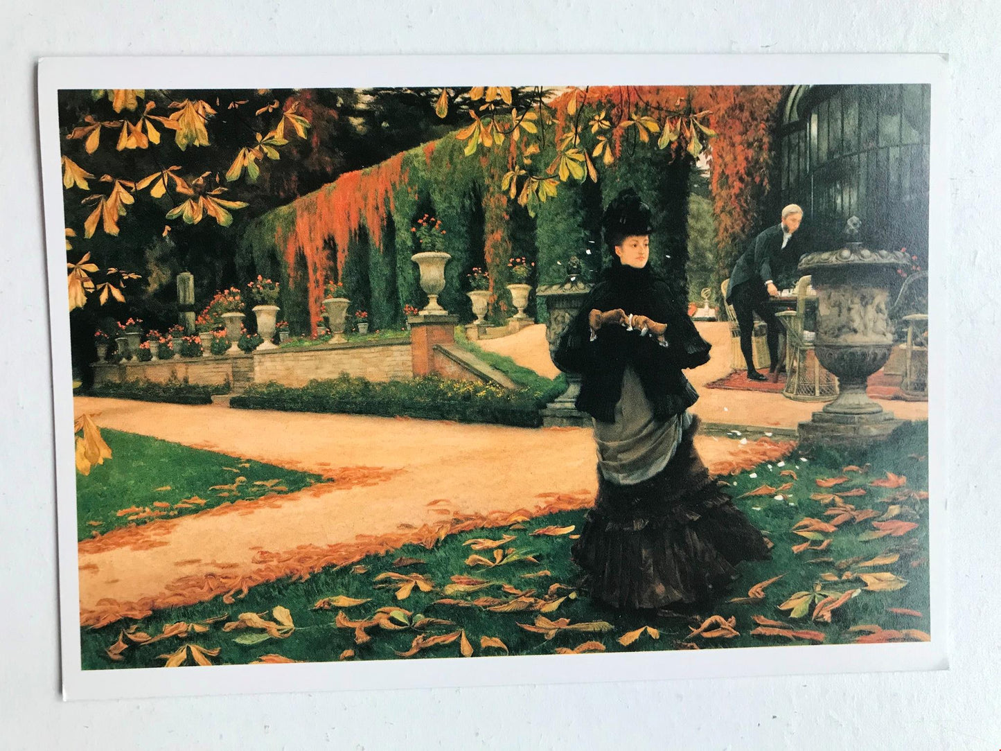 TISSOT THE LETTER c1878 Blank Card, No Envelope