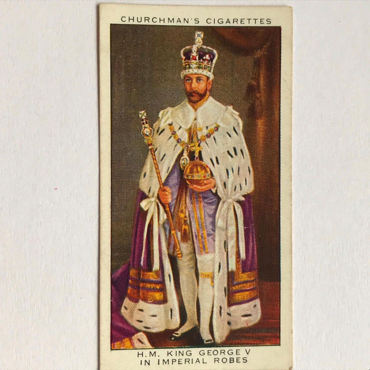 THE KING'S CORONATION 1937 Churchman Cigarette Cards - sold individually