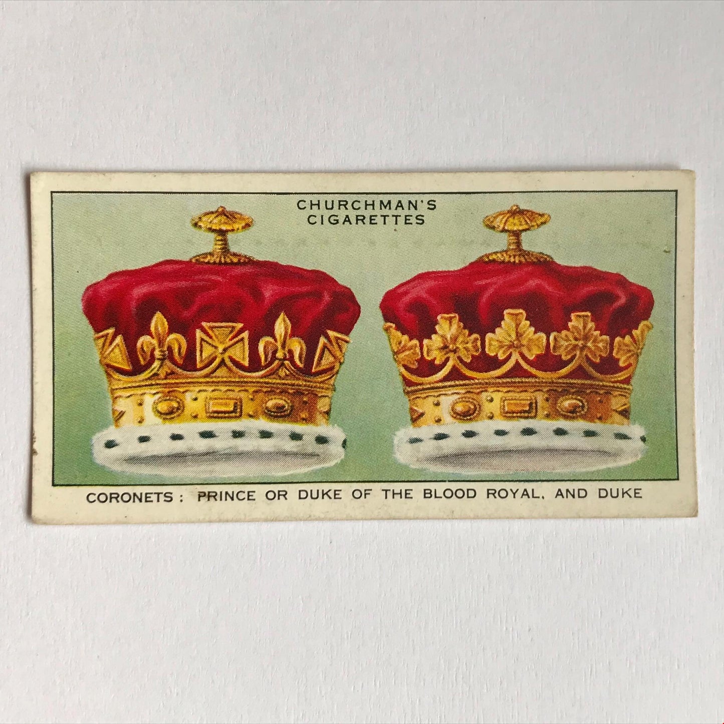 THE KING'S CORONATION 1937 Churchman Cigarette Cards - sold individually